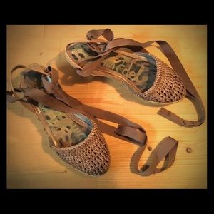 Sam Edelman Platform Wedge Espadrilles